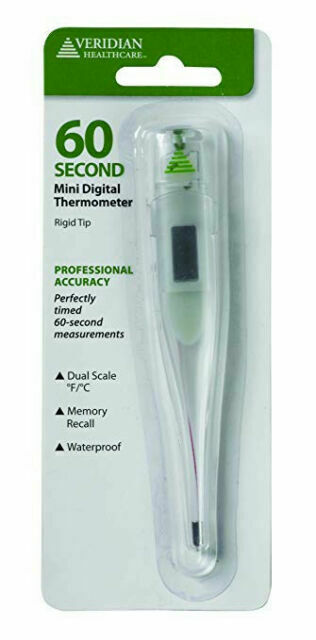 Buy Now - 60 Sec Digital Thermometer w/ LCD Display, Memory Recall